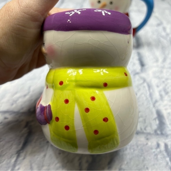 Mr and Mrs Snowman mugs - Picture 4 of 9